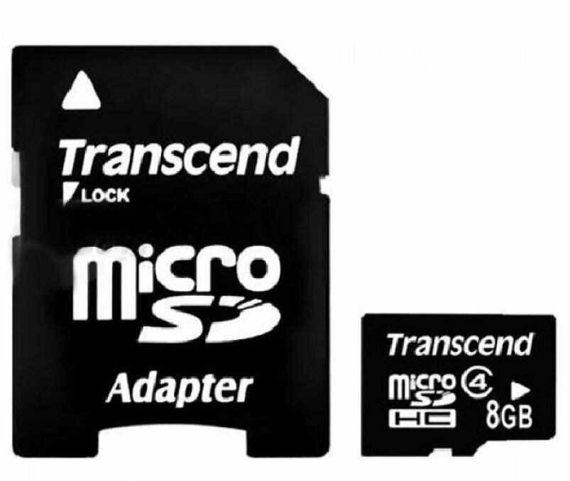 Карта памяти micro SDHC Transcend - фото №5