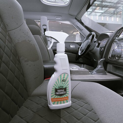 Очиститель салона автомобиля, AGG, TEXTILE FRESHNESS, 0,5 л.