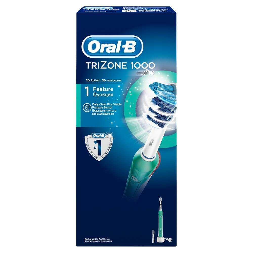 Oral-B Электрическая зубная щетка Trizone 1000/