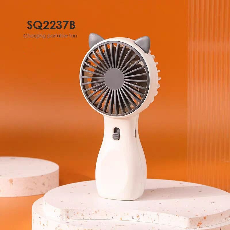 Портативный ручной мини-вентилятор DianDi SQ2237(белый) - фотография № 1