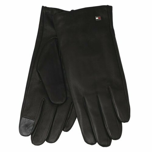 Перчатки TOMMY HILFIGER, размер S/M, черный kirkland signature golf gloves premium cabretta leather x large 4 count