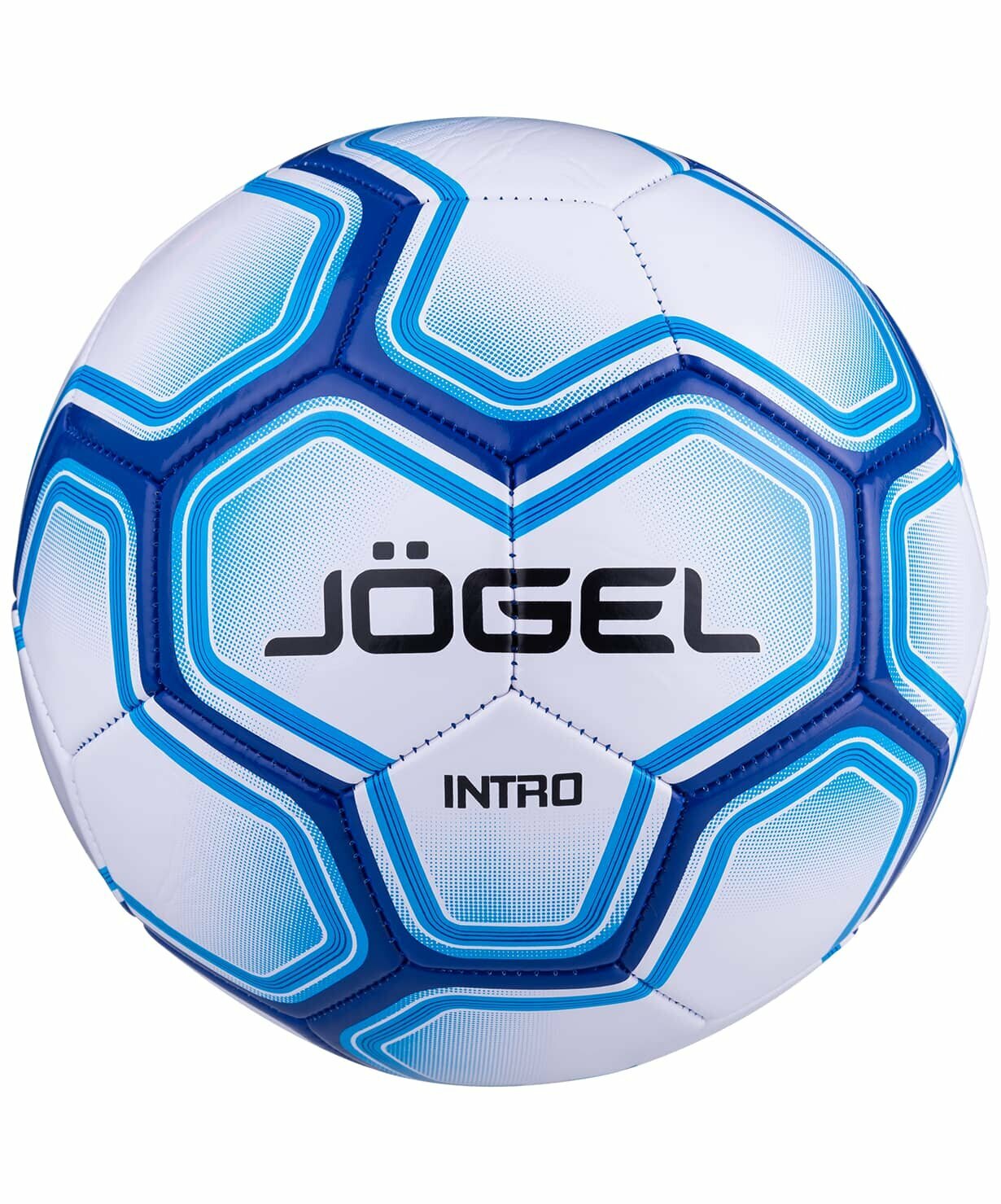 Мяч футбольный Jogel Intro, размер 5, белый