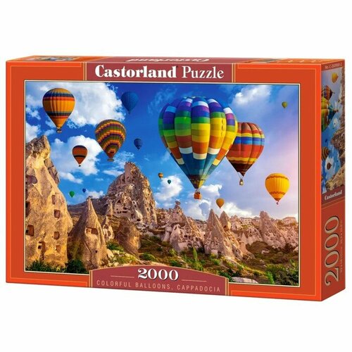 Пазл «Цветные воздушные шары, Каппадокия», 2000 элементов пазл 500 эл воздушные шары