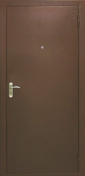 Входная дверь металлическая "Стройсиб-1" Tandoor Стройсиб-1 Венге/860x2050/Левое