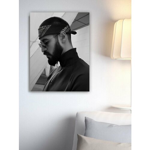 Картина на холсте 45х60 см на подрамнике Miyagi Мияги 1470₽