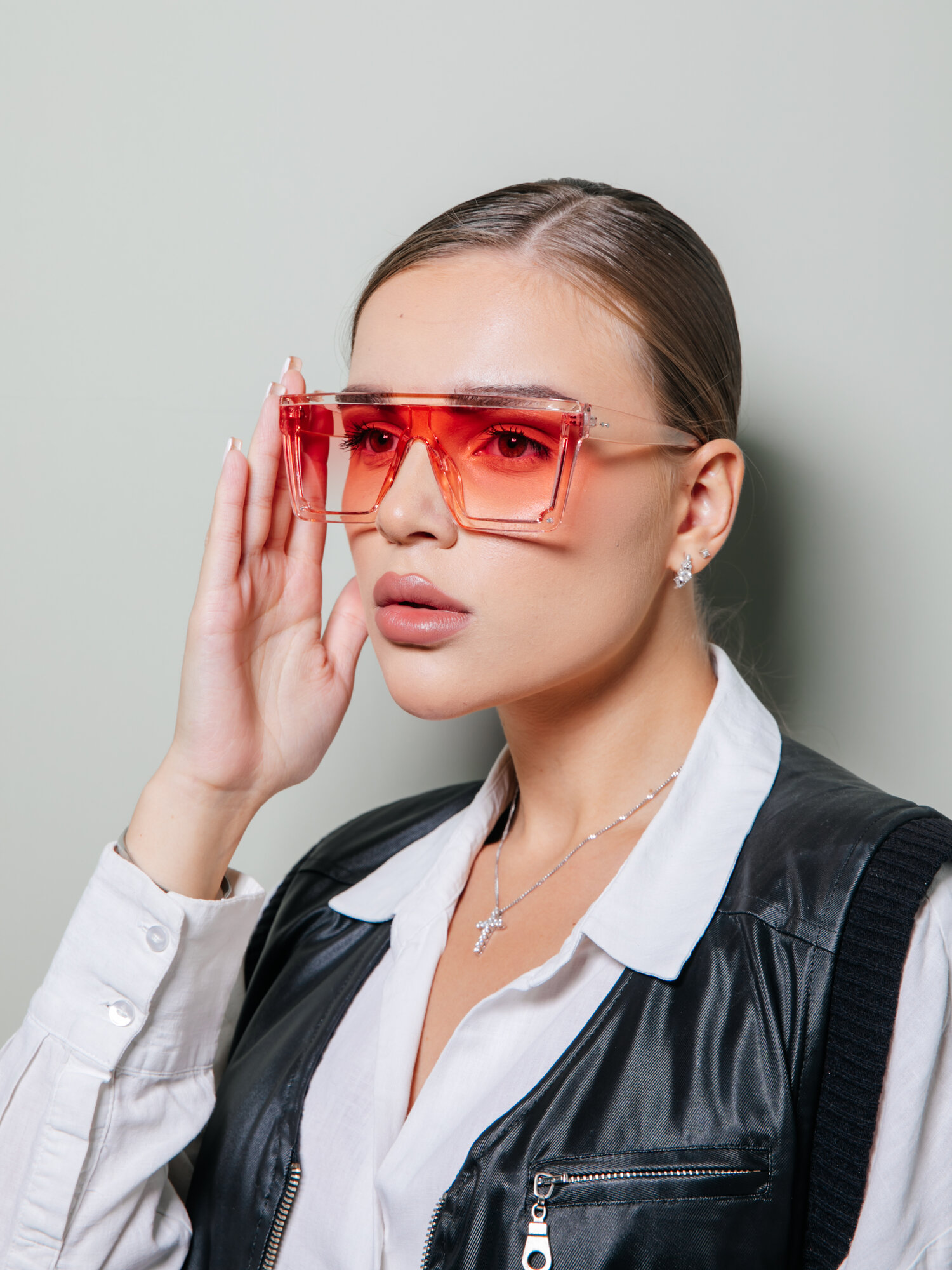 Солнцезащитные очки Zabologen, розовый — фото 1