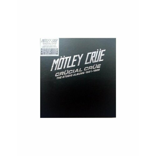 Виниловая Пластинка Motley Crue, Crucial Crue - The Studio Albums 1981-1989 (4050538816327) girls sandals flowers sweet soft children