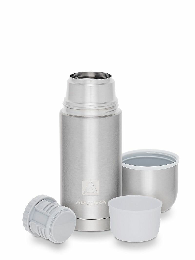 Термос 500мл для чая туристический Арктика 105-500 с дополнительной чашкой — фото 1