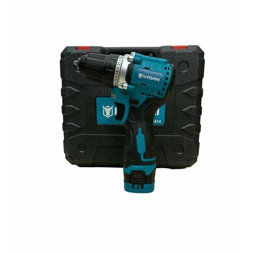 IVASAKI DDF414 Шуруповерт, От аккумулятора, 14 В, 50 Нм, 2 АКБ