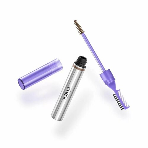 Kiko Milano Тушь для бровей CRAZY 90S COMB AND DEFINE EYEBROW MASCARA 02 Light brunette 3730₽