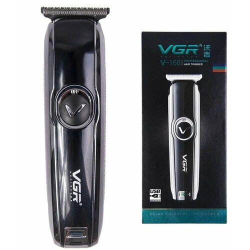 Триммер VGR V-168 для бороды и усов триммер vgr v 087 professional trimmer черный