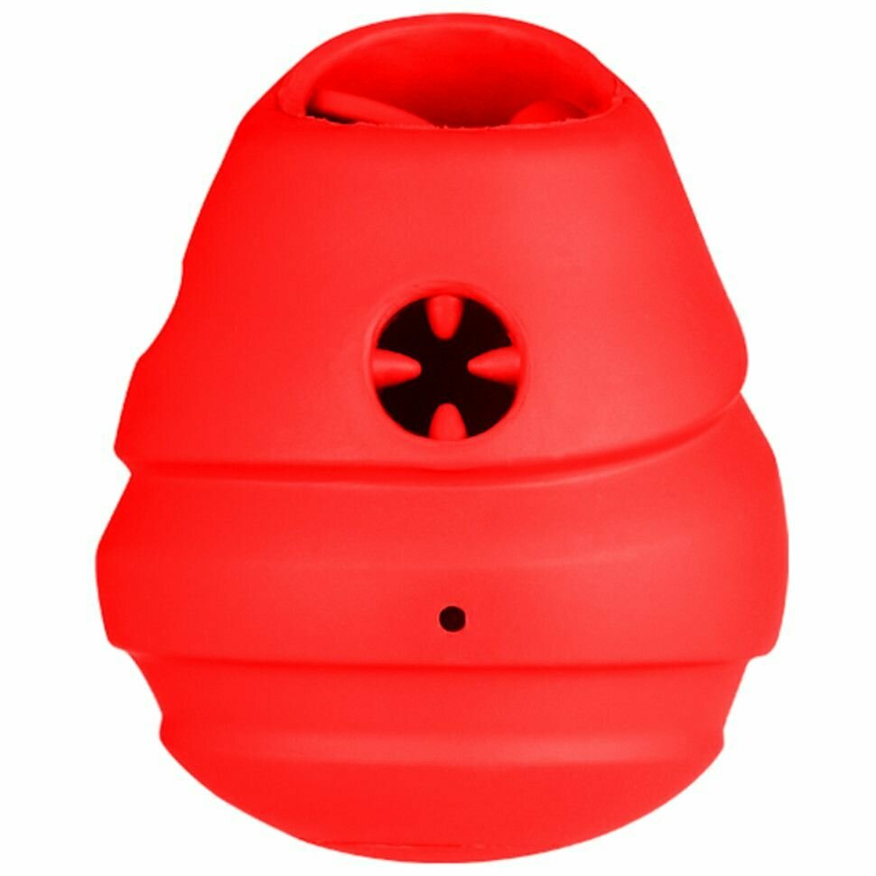 Игрушка Mr.Kranch для собак 8х9,5 см, красная с ароматом бекона, 1 шт