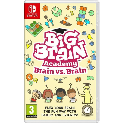 nintendo big brain academy brain vs brain русская версия Игра Big Brain Academy: Brain vs. Brain (Nintendo Switch, Русская версия)