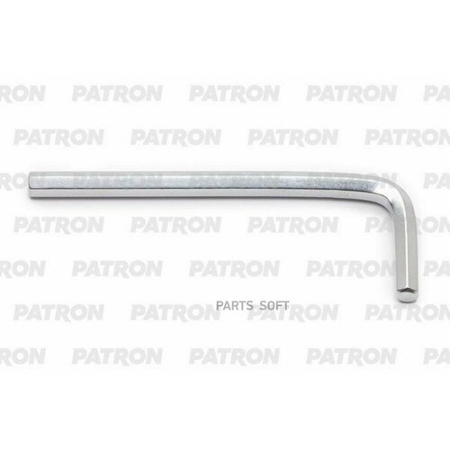 Ключ шестигранный L-образный короткий, 4 мм PATRON P-76404 | цена за 1 шт