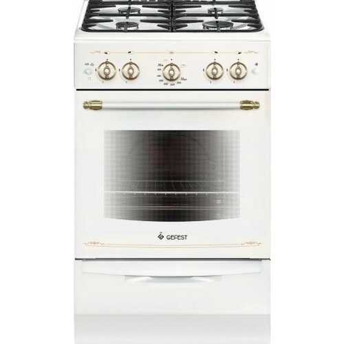 Газовая плита Gefest 5100-02 0185 газовая духовка белый 4439900₽