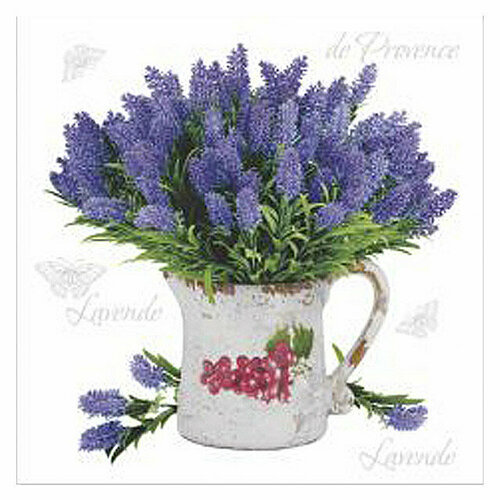 Салфетки boquet лаванда 3-слойные 24х24см 25шт 449₽