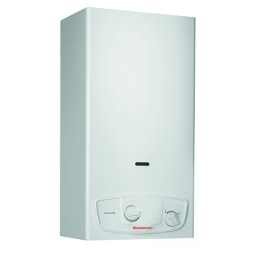Водонагреватель газовый проточный JULIUS STAR 11 P R пьезо-розжиг IMMERGAS 2454900₽