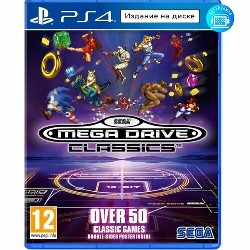 Игра Sega Mega Drive Classics (PS4) английская версия ps4 игра sega two point campus enrolment edition английская версия