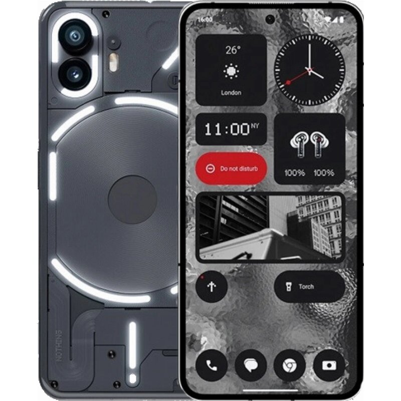 Смартфон Nothing Phone (2) 12/256 ГБ Global, Dual nano SIM, темно-серый