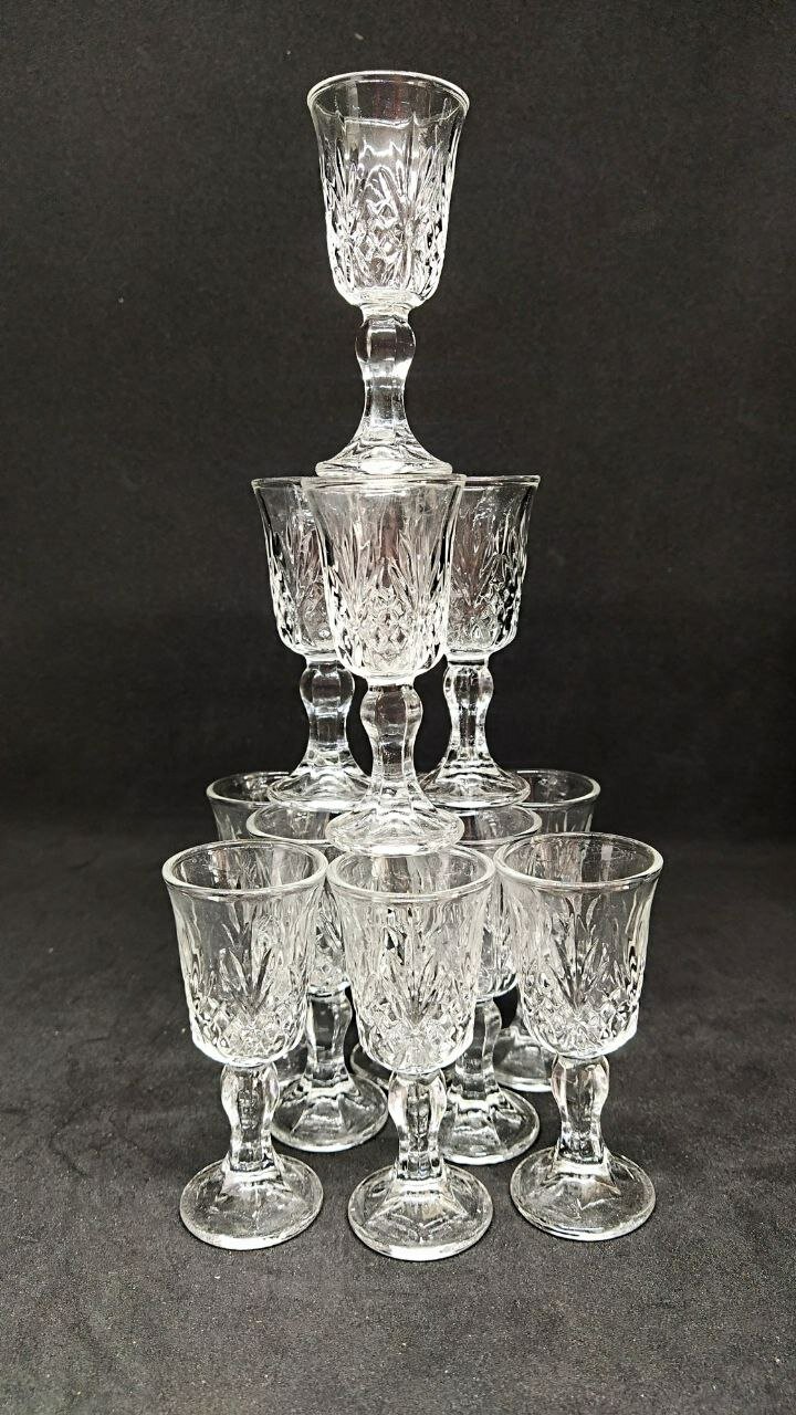 фото Стеклянные рюмки 20 мл 12 штук