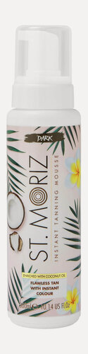 Изображение товара ST. MORIZ Автобронзант-мусс тонирующий с маслом Кокоса, 300 мл, Темный