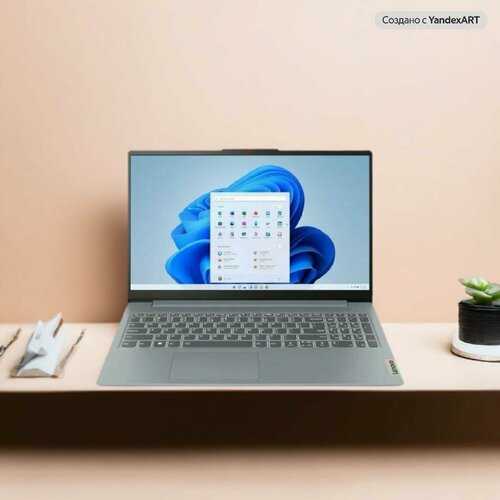 Ноутбук Lenovo IdeaPad Slim 3 16ABR8 82XR005DRK Русская раскладкаAMD Ryzen 5 7530U 202GHz16384Mb512Gb SSD16No OS 5990000₽