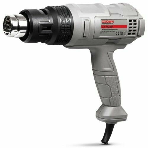 Фен строительный Crown CT19022K технический 14036₽