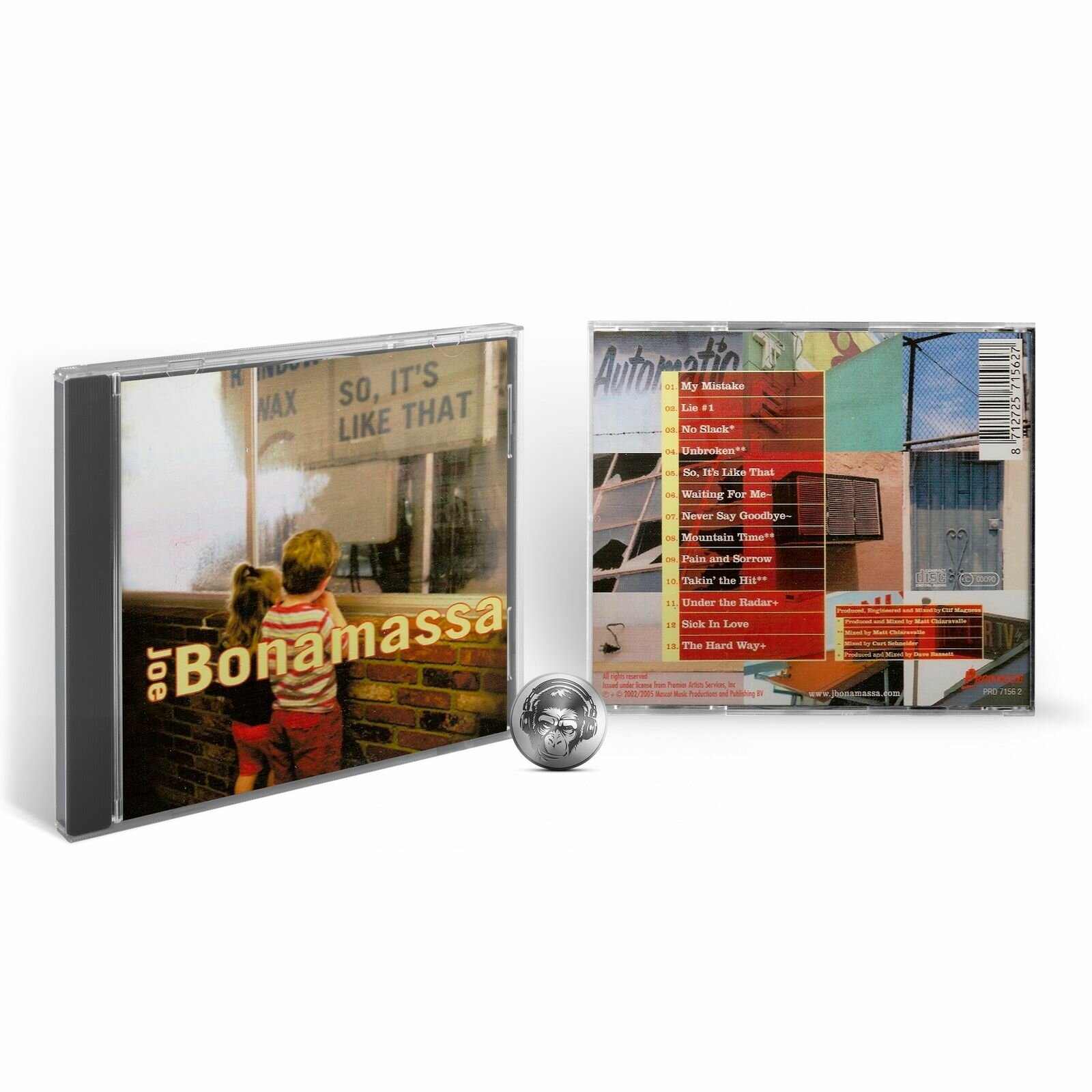 Joe Bonamassa - So, It's Like That (1CD) 2005 Mascot, Jewel Аудио диск