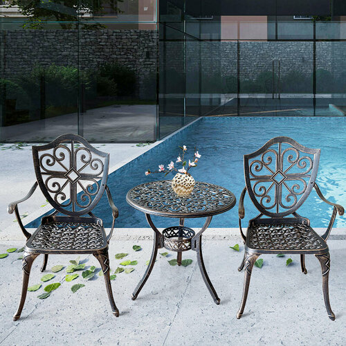 Набор садовой мебели Комплект мебели садовой металлической мебели стол 2 стула для дачидома 23000₽