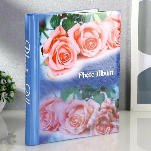 Фотоальбом магнитный 20 листов Цветочный всплеск 29х245х25 см 1048₽