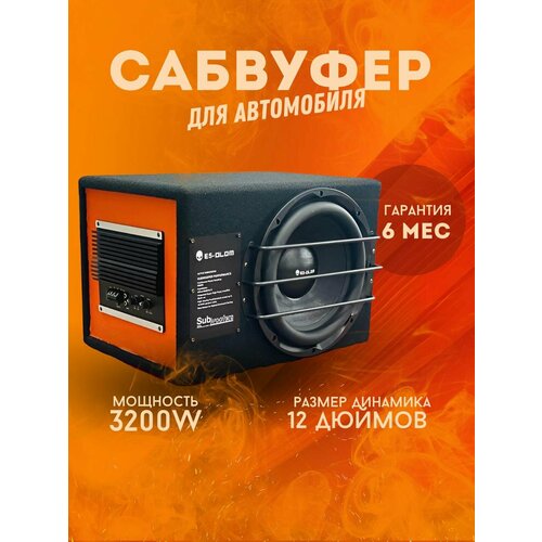 Активный сабвуфер E5 OLOM P12 12 дюймов 3200 W 16000₽