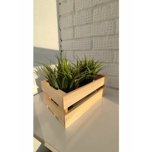 Ящик флористический деревянный 29х17х11 см 520₽