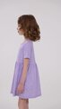 Платье Апрель, размер 56-110, фиолетовый, белый