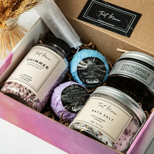 Подарочный набор для женщин, подарок коллеге, подарок маме TANT MIEUX бьюти бокс