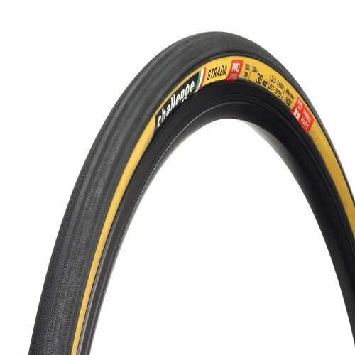 Challenge Шоссейная велопокрышка Challenge STRADA TPI 300 Clinchers 700-30 мм кремовый 7500₽
