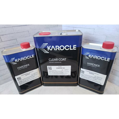 KAROCLE Лак Startop Premium HS 4 литра + 2л отв.