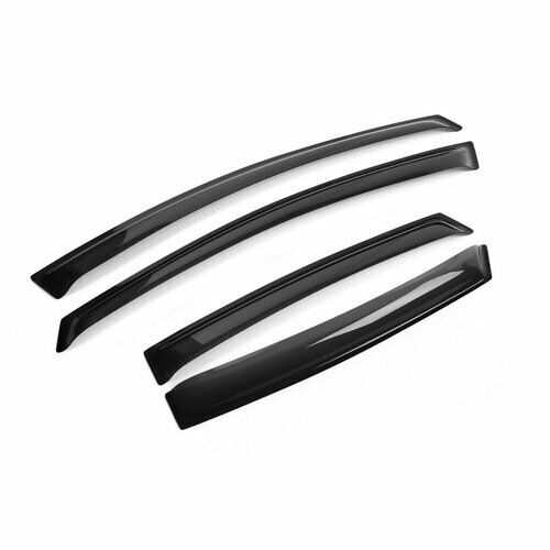 Дефлектор опускного стекла Renault Megane III 5дв 09 кт ветровики окон PS32195 2014₽