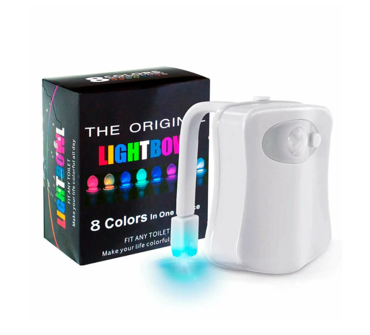 Подсветка для унитаза Goodly Light Bowl с датчиком движения, LED, 8 цветов — фото 1