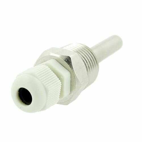 фото Гильза врезная для датчика температуры 50 мм, 1/2 дюйма, нержавеющая сталь