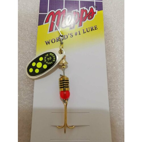 Блесна Mepps BLACK FURY CHARTREUSE AG #2 (4,5г)