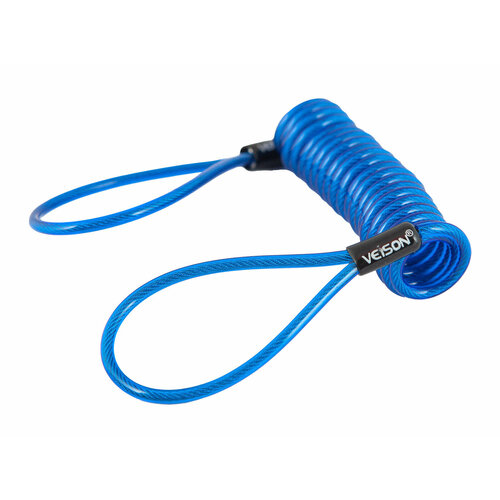 Шнур для напоминания установленного замка на диск Veison синий 495₽