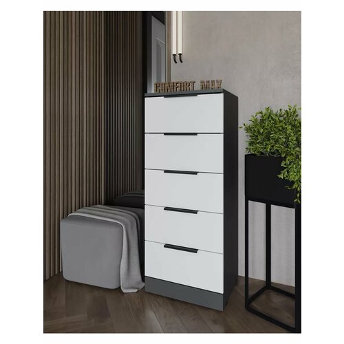 Комод с 5 ящиками, для спальни