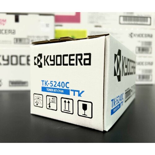 Лазерный картридж Kyocera TK-5240C ресурс 3000 страниц голубой