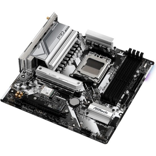 Материнская плата Asrock B650M PRO RS WIFI (AM5, mATX) — фото 1