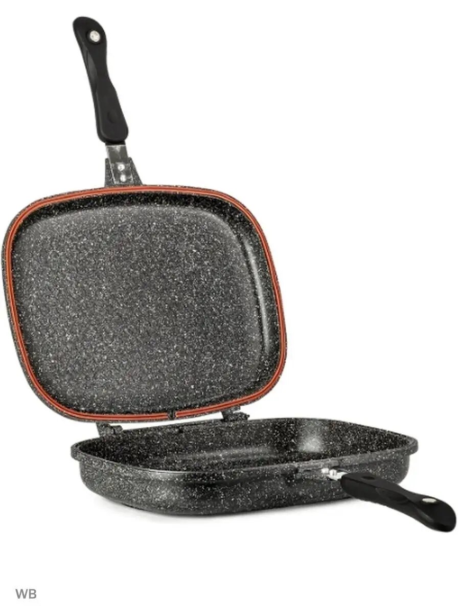 Сковорода гриль LR02-222 с антипригарным покрытием