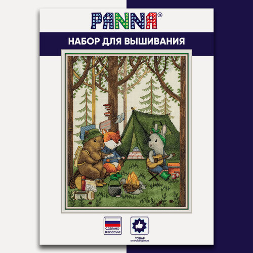 Изображение товара Набор для вышивания PANNA VS-7048 "Туристы" 25 х 31.5 см