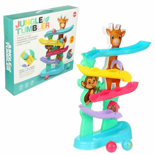 Детская горка с шариками 2 шт, Veld Co / Игровой развивающий центр для малышей