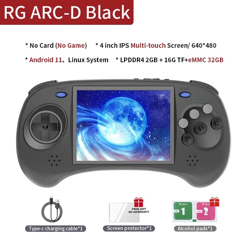Игровая консоль Anbernic RG ARC-D, черный - фото №1