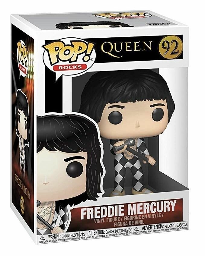 Фигурка Funko POP! Музыка: Фредди Меркьюри в клетчатом костюме - фото №13
