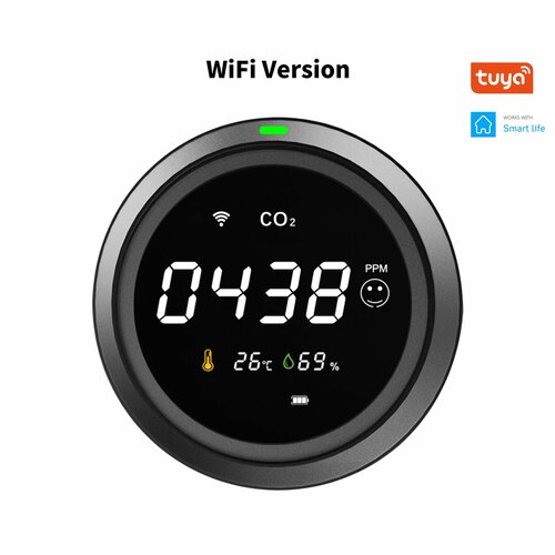 GIRIER Tuya датчик CO2 Round Version 4477₽